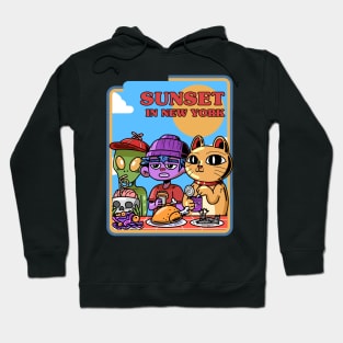 Sunset in New York Hoodie